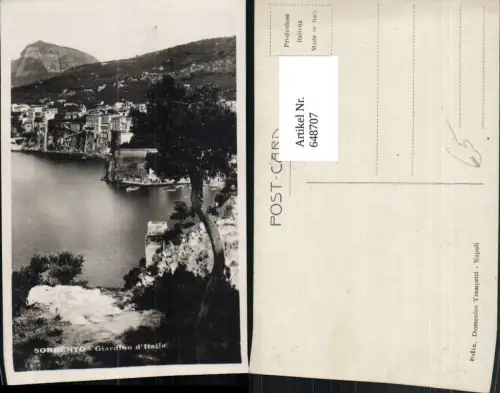 648707,Foto Ak Sorrento Giardino d Italia Italy