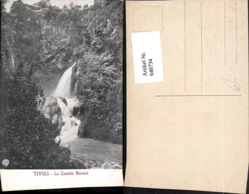 648734,Tivoli La Cascata Bernini Wasserfall Italy