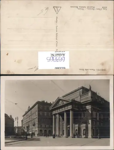 653565,Trieste Triest Piazza della Borsa Italy