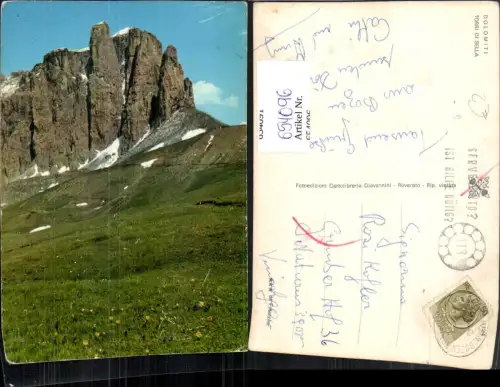654096,Canazei Dolomiti Torri di Sella Dolomiten Sellatürme Italy