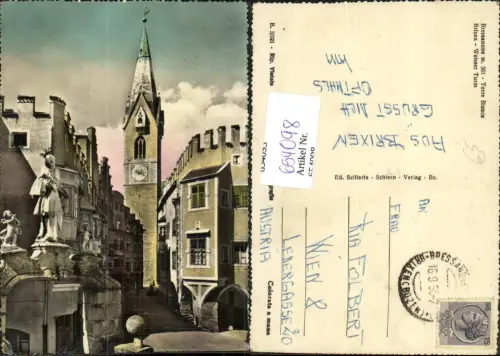 654098,Bressanone Torre Bianca Brixen Weisser Turm Italy