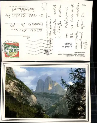 654110,Dolomiti Tre Cime di Lavaredo Drei Zinnen Toblach Südtirol Italy