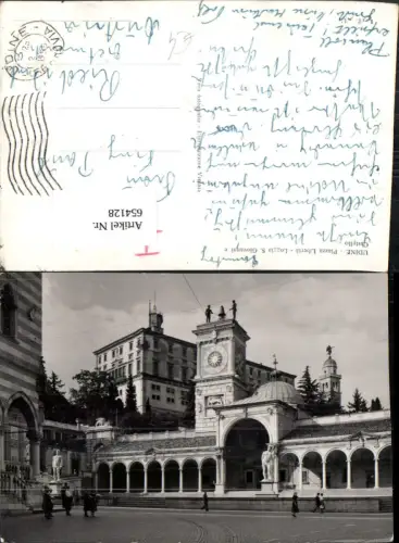 654128,Udine Piazza Liberta Loggia S. Giovanni e Castello Italy