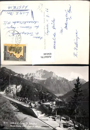 654144,Cortina d’Ampezzo Colle di S. Lucia Il Belvedere Monte Civetta Lago di Alleghe Italy
