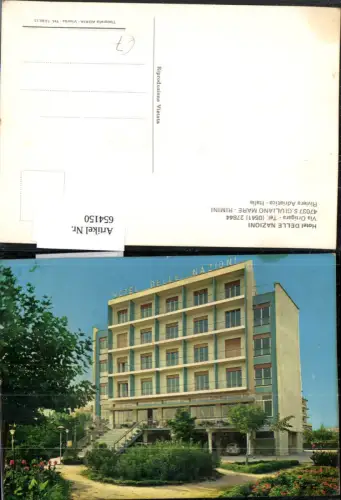 654150,Rimini S. Giuliano Mare Hotel Delle Nazioni Riviera Adriatica Italy
