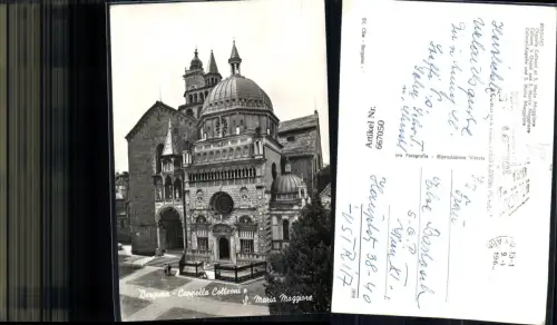 667050,Bergamo Capella Colleoni S. Maria Maggiore Kirche Italy