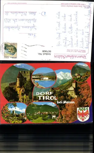 667068,Mehrbild Ak Dorf Tirol b. Meran Tirolo pr. Merano Italy