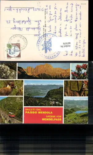 667079,Mehrbild Ak Passo Mendola Mendelpass Cavareno Italy