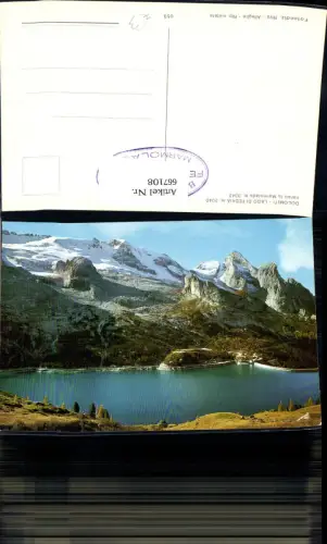 667108,Dolomiti Lago di Fedaia verso la Marmolada Canazei Italy