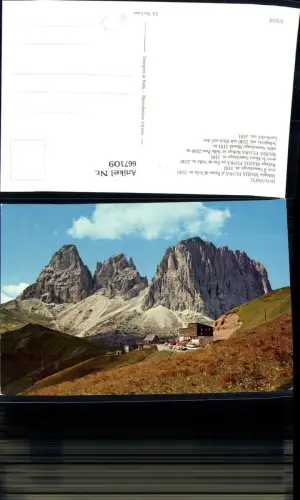 667109,Dolomiti Rifugio Maria Flora Sellajoch Langkofel Canazei Italy