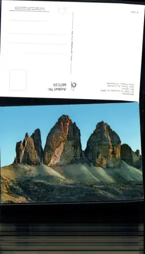 667110,Dolomiti Tre Cime di Lavaredo Dreizinnen Toblach Dobbiaco Italy