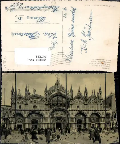 667131,Venezia Venedig Basilica di S. Marco Markuskirche Italy