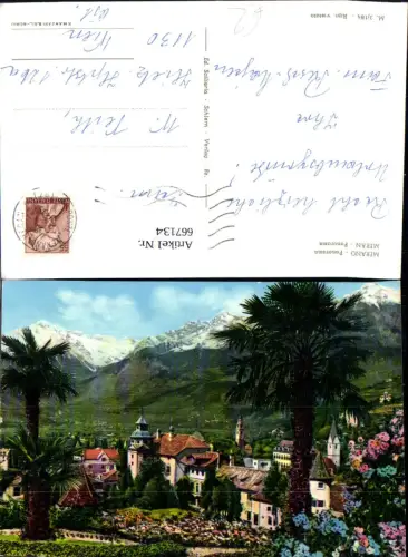 667134,Merano Meran Panorama Italy