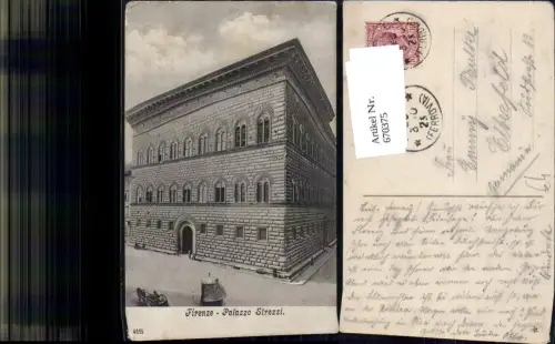 670375,Firenze Florenz Palazzo Strozzi Italy