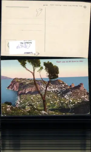 670427,Capri vista dal M. Soiaro Küste Italy
