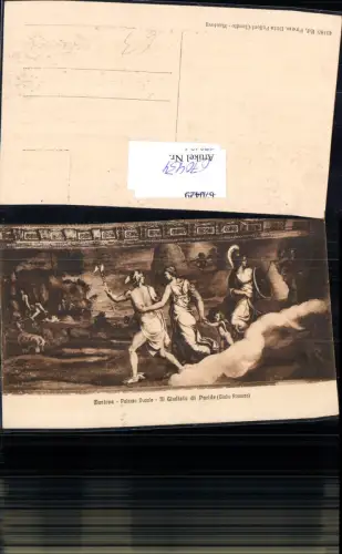 670434,Mantova Palazzo Ducale Il Giudizio di Paride Giulio Romano Italy