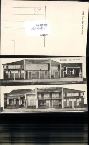 670439,Mehrbild Ak Pompei Casa del Poeta Italy