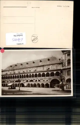 670445,Foto Ak Padova Padua Palazzo della Ragione Italy