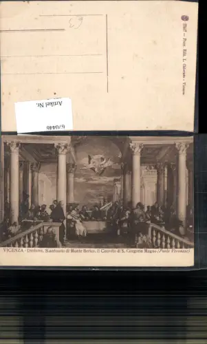 670446,Vicenza Dintorni Santuario di Monte Berico Il Convito di S. Gregorio Magno Italy