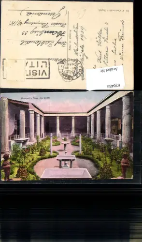 670453,Pompei Casa dei Vetti Italy