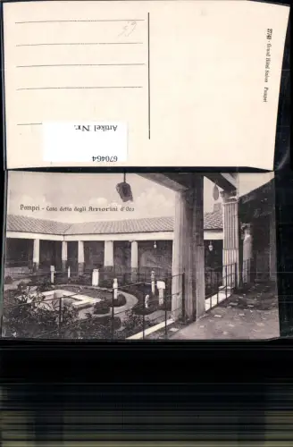 670464,Pompei Casa detta delgi Amorini d Oro Italy