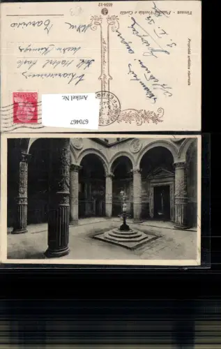 670467,Firenze Florenz Palazzo Vecchio e Cortile Italy