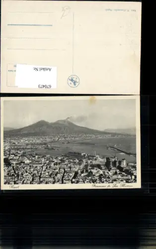 670473,Napoli Neapel Panorama da San Martino Italy