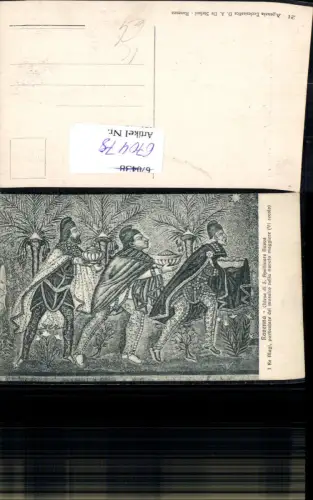 670478,Künstler Ak Ravenna Chiesa di S. Apollinare Nuovo Italy