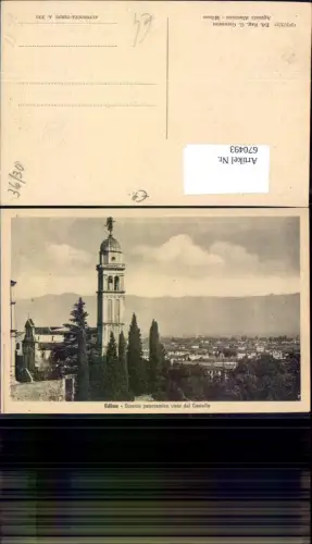 670493,Udine Scorcio panoramico visto dal Castello Italy