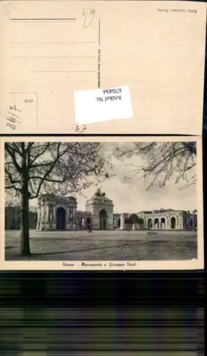 670494,Parma Monumento a Giuseppe Verdi Italy