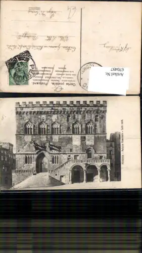 670497,Perugia Palazzo Comunale Lato nord Italy