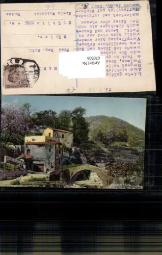 670508,Sanremo Ponte Fasciaire sul Torente S. Fransesco Brücke Italy
