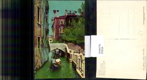 670529,Venezia Venedig Rio delle Toreselle Bach der Toreselle Italy