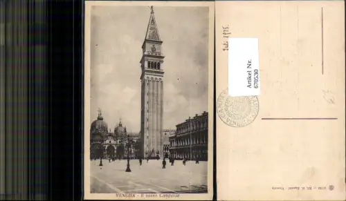 670530,Venezia Venedig Il nuovo Campanile Markusplatz Italy