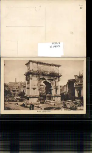 670536,Roma Rom Arco di Tito Triumphbogen Italy