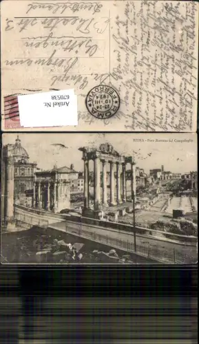 670538,Roma Rom Foro Romano dal Campidoglio Italy