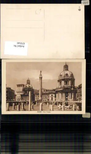 670540,Roma Rom Foro Tratano Italy