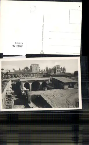 670543,Foto Ak Roma Rom Palatino Casa paterna di Tiberio Italy