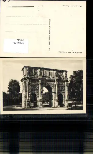 670544,Foto Ak Roma Rom Arco di Costantino Italy