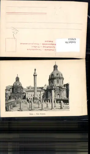 670551,Roma Rom Foro Traiano Italy