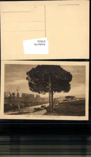 670555,Roma Rom Via Appia nuova e Acquedotto di Claudio Italy