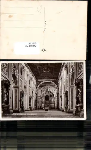 670558,Roma Rom Interno di S. Giovanni in Laterano Innen Kirche Italy pub Richter 97