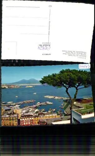 670824,Napoli Neapel Panorama da Via Orazio Italy