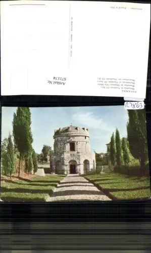 671174,Ravenna Mausoleo di Teodorico Mausoleum of Theoderich Italy