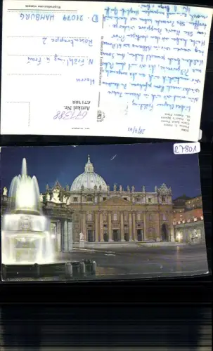 671388,Rome Rom Roma Piazza S. Pietro St Peter Dom Platz Italy