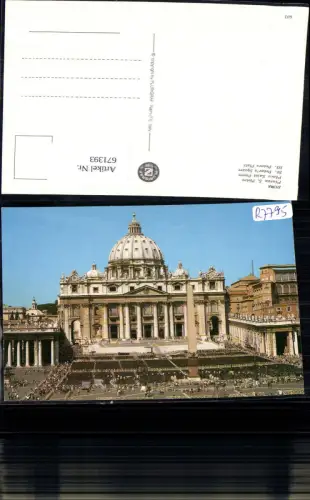 671393,Rome Rom Roma Piazza S. Pietro St Peter Dom Italy