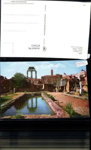 671413,Rome Rom Roma Foro Romano Römisches Forum Italy