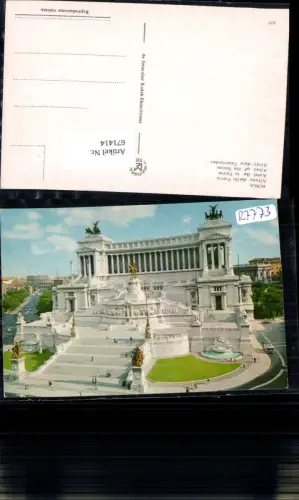 671414,Rome Rom Roma Altare della Patria Altar des Vaterlandes Italy