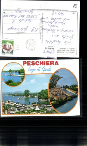 671464,Mehrbild Ak Peschiera Lago di Garda Gardasee Italy