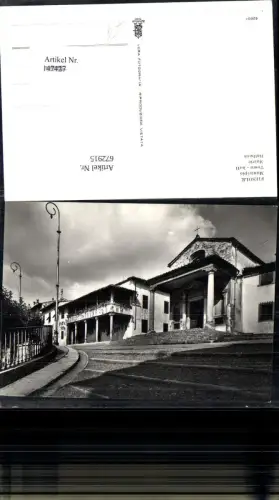 672915,Foto Ak Fiesole Municipio Town-hall Rathaus Italy